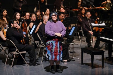 Yadin Oceguera, coordinadora y directora artística del Teatro de la Ciudad de Ensenada.