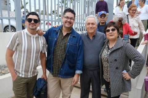 Ronaldo Ramírez, Alan Shimomoto, Héctor Ávila y Mónica Mejía. 