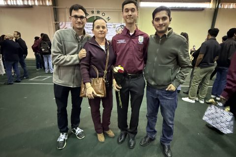 Ricardo Haro, Andrea Calvo, Fernando Haro y Luis Horacio Haro.