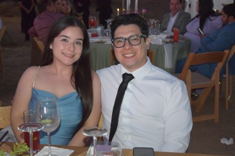 Tiffani Galván y Víctor Gil. 