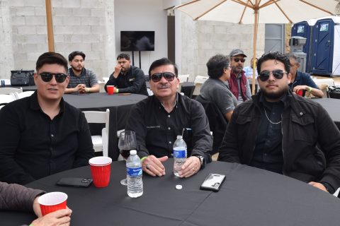 Adolfo Muñoz Hernández, Adolfo Muñoz Benítez y Andrés Ruiz.
