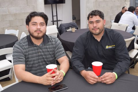 Jhovani Geronimo y Saúl Parra.