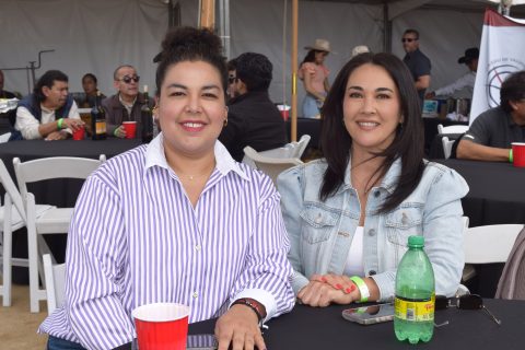Astrid Rubio y Brenda Mendoza. 