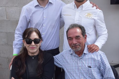 Pablo Moheyer, José Moheyer, Mirella Villegas y Juan José Moheyer.