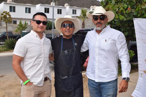 Jonathan Esparza, Alonso Herrera y Alberto Lencioni.
