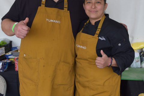 Guillermo Muñoz y Nayeli González. 