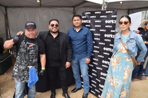 Carlos Peralta, Fredy Osuna, Misael Pérez y Gabriela Collin.