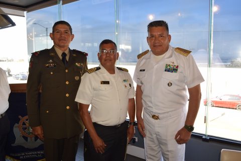 Coronel de Infantería Edgar Soto Lizárraga, Juan Pedro López Rojas y Vicealmirante Juan Carlos Vera Minjárez.