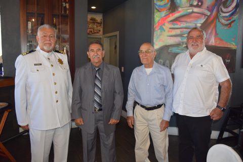 Rafael Gutiérrez Robles, Carlos Salcedo, Fernando Parra y Claudio Robertson.