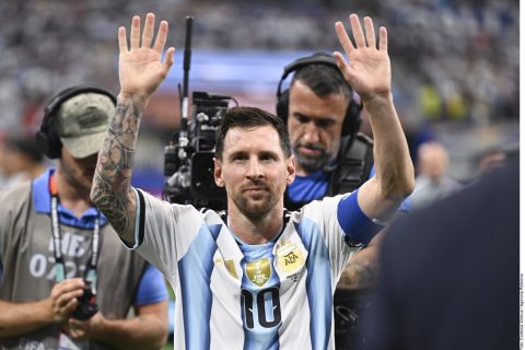 Rinde Argentina a Austria 2-0 con doblete de Messi