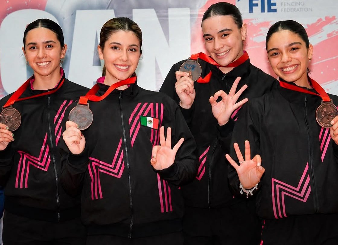 Brilla BC tras ganar bronce en panamericano de esgrima
