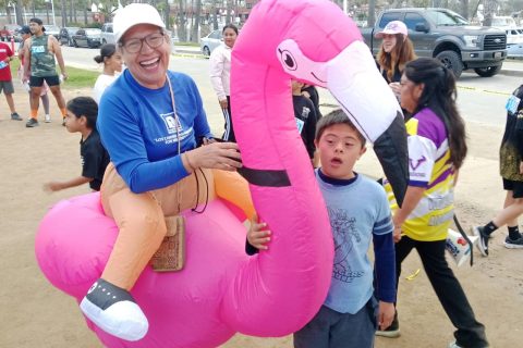 Los infantes convivieron con sus pediatras.