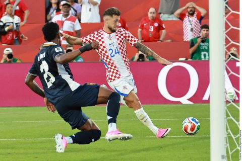 Ante Budimir marcó al 54' la solitaria anotación de los croatas.
