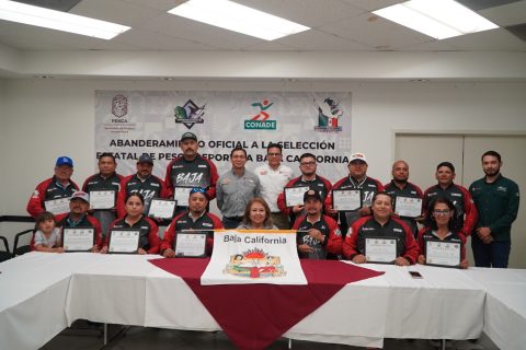 Abanderan a selección de pesca deportiva de playa