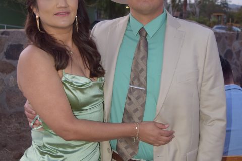 Lizbeth Berrelleza y Eduardo Montes.