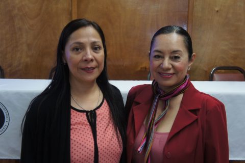 Aida De Blas y Claudia Pérez.