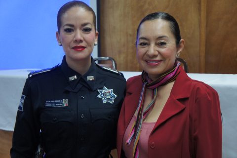 Elena Monreal y Claudia Pérez.