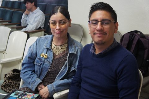 Zaira Salazar y Dagoberto Laurent.