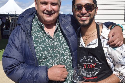 Alberto Alcaraz y Venny Araujo.
