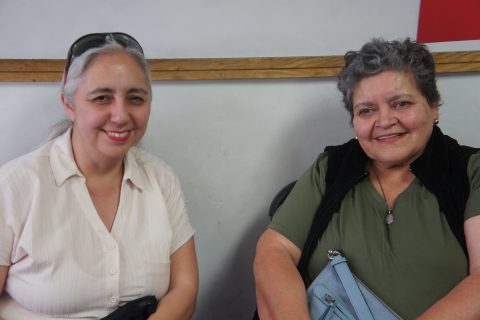 Ana Rodríguez y Yolanda Hernández.