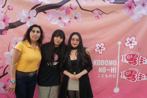 Laura Rivera, Michelle y Paola.