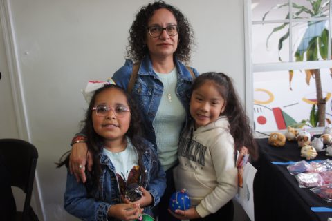 Rosy, Romina y Kaori.
