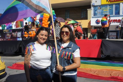 Sara Ramírez e Isabel García.