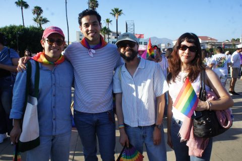 Rodrigo Díaz, Erik, César y Alejandra.