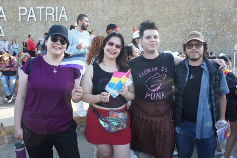 Sando González, Jessica Moreno, Rubén Salazar y Luis Meléndez.