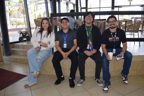 Sofía Camacho, Ángel Cubeyro, Martin Salas y Dilan Araujo. 