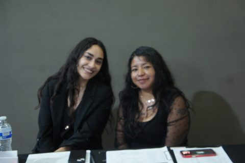 Evelyn Rodríguez y Naomi González.