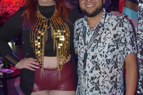 Danna Flores y Luis Guardado.