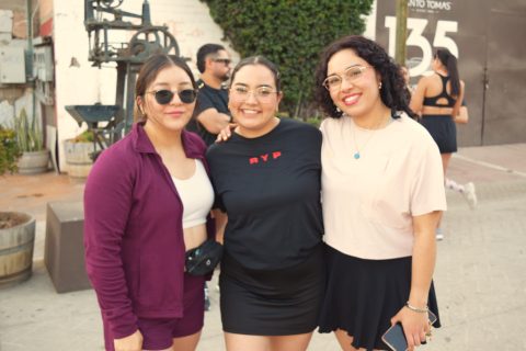 Rubí Arrollo, Sahian Zepeda y Fernanda Hernández. 