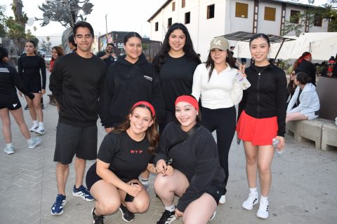 Luis Fernando, Deyra, María José, Diana, Fernanda, Gabriela y Alondra. 