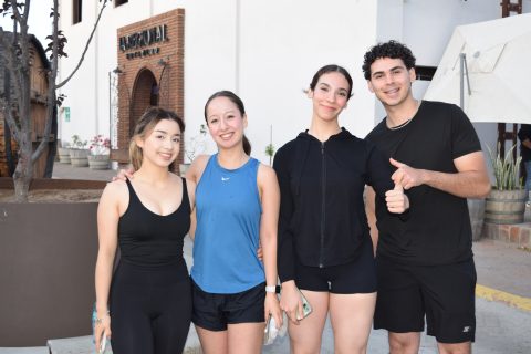 Camila, Victoria, Natalia y Montana. 