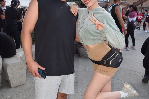 Joel Castro y Miriam González. 