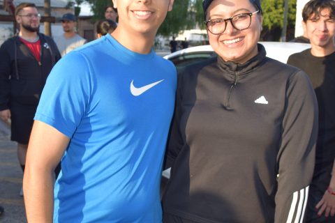 Alan Covarrubias y Ángela Preciado. 