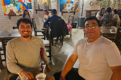Jair Cortéz y Edwin Ortíz.