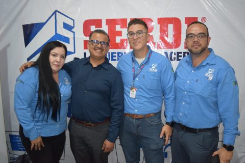 Janeth Villarreal, Miguel Díaz, Francisco Aranda y Manuel Espinoza.