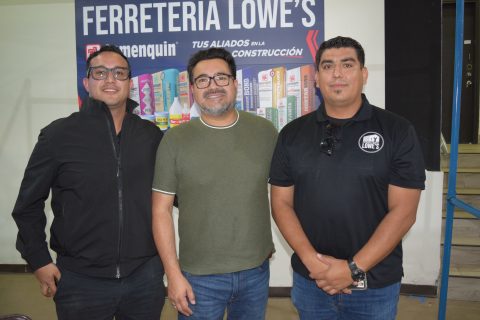 Edson Cruz, Ricardo Pérez y Argenis Granados.