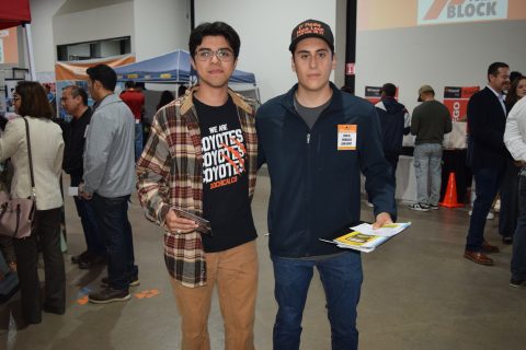 Uriel González y Carlos León.