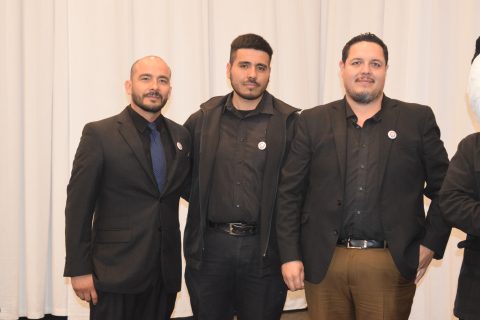 Ángel Rodríguez, Jorge Bórquez y Jonathan Solís.