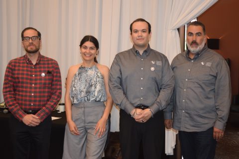 Francisco Cota, Ixchelt Barboza, Ricardo Leal y José Castillo. 