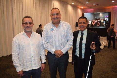 Andrés Martínez Bremer, Jorge Ochoa y Melchor De la Rosa. 
