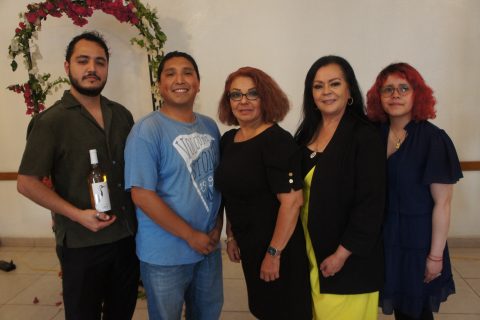 Ian Leyva, Joqtan Ramos, Marycarmen Garduño, Consuelo Ramos y Susy Sánchez.