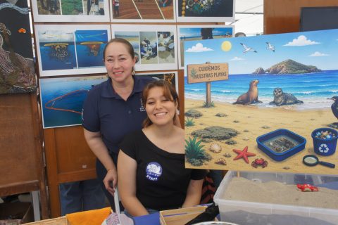 Cristina Quezada y Briscia Cázares.