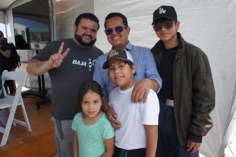 Brandon Arriaga, Pablo, Rafa, Marisela y Elías.