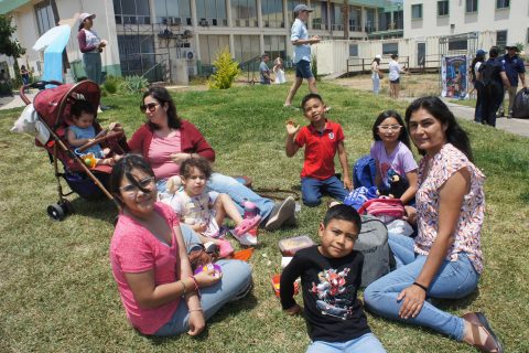 Areli, Diana, Azul, Ángela, Charlie, Hanna, Denise y Ricardo.