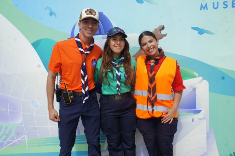 Aarón Ávalos, Seyda Ávalos y Montserrat Granados.