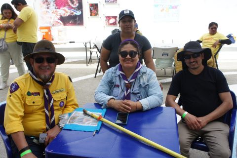 Víctor “Baloo”, Daniai García, Rigoberto Castro y Lety Vega.